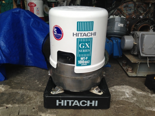 ขายปั้มน้ำอัตโนมัติ Hitachi 100 W ถังสแตนเลส สภาพสวย พร้อมใช้งาน รับประกันคุณภาพ ดูประวัติการขายผมได้ครับ