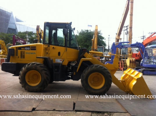 รถตัก WA100-5 S/N 744XX รถนอก นำเข้า สภาพดี บจก.สหสินอีควิปเม้นท์ โทร.081-5851880, 02-5168100-1 รถตัก WA100-5 S/N 744XX รถนอก นำเข้า สภาพดี บจก.สหสินอีควิปเม้นท์ โทร.081-5851880, 02-5168100-1