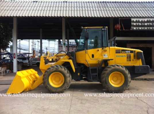 รถตัก WA100-5 S/N 744XX รถนอก นำเข้า สภาพดี บจก.สหสินอีควิปเม้นท์ โทร.081-5851880, 02-5168100-1 รถตัก WA100-5 S/N 744XX รถนอก นำเข้า สภาพดี บจก.สหสินอีควิปเม้นท์ โทร.081-5851880, 02-5168100-1