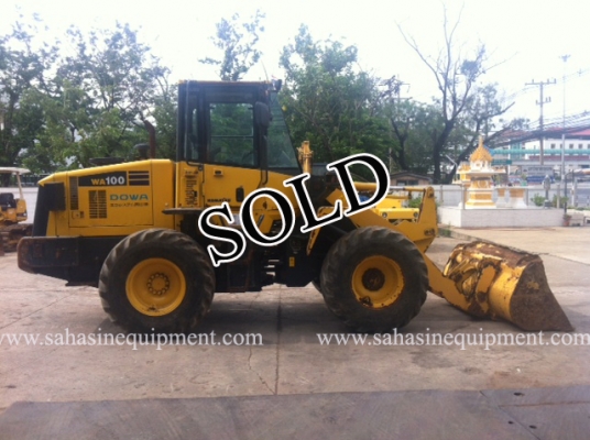 รถตัก WA100-5 S/N 744XX รถนอก นำเข้า สภาพดี บจก.สหสินอีควิปเม้นท์ โทร.081-5851880, 02-5168100-1 รถตัก WA100-5 S/N 744XX รถนอก นำเข้า สภาพดี บจก.สหสินอีควิปเม้นท์ โทร.081-5851880, 02-5168100-1