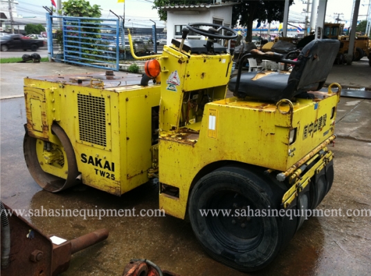 รถบด TW25 S/N 10XXX รถนอก นำเข้า บจก.สหสินอีควิปเม้นท์ โทร.081-5851880, 02-5168100-1