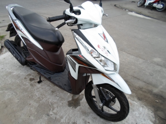 ขายรถHONDA CLICK i สีขาว-น้ำตาล รถปี54 เครื่องดี วิ่งน้อย มีเล่มครบ ขาย24,500บาท