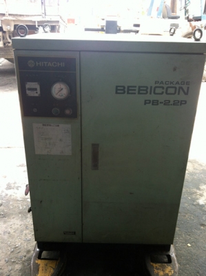 ขายปั๊มลม ฮิตาชิ แบบมีตู้เก็บเสียง