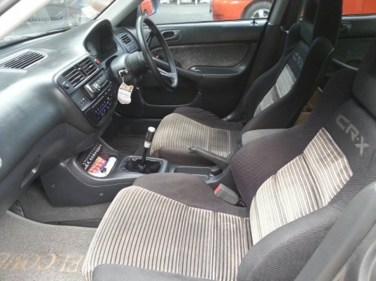 ขายcivic ek 96 บอดี้  สีเทาskyline สวยรถบาง ไม่มีผุ0818222306 0841022300 ชิน