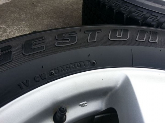 ล้อ17" All New D-Max V-Cross +ยาง Bridgestone 255/65 R17 ปี12 วิ่งมา 4xxxกิโล