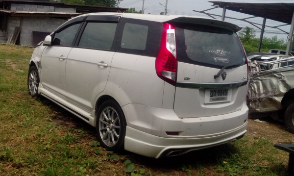 ขายซาก Proton Exora สีขาว ปี 2010 พร้อมเล่มทะเบียนบุคคลโอนลอย