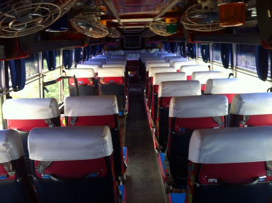 ขายด่วนรถบัส เครื่องมิตซู 6D22 ท้องเรือกล้วย