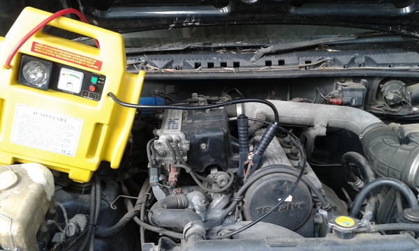 2 in 1 จั๊มสตาร์ท+ปั๊มลม***ตัวสุดท้าย หมดแล้วหมดเลย***