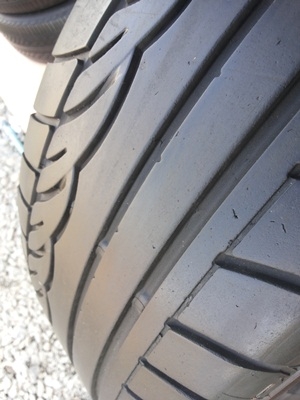 ขายยาง205/55/16 ปี 11 DUNLOP  SP01   1 ชุด