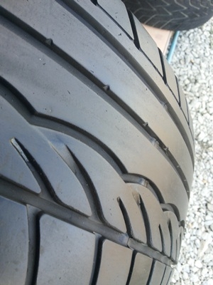 ขายยาง205/55/16 ปี 11 DUNLOP  SP01   1 ชุด