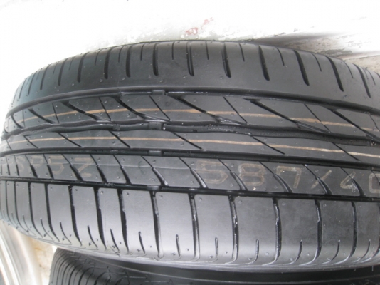 ขายล้อแม็ก Suzuki swift ถอดรถป้ายแดง 16"x6" et45 4 รู 100(toyota,mazda,ford ใส่ได้เลยครับ) + ยาง สัปดาห์ที่9 ปี13