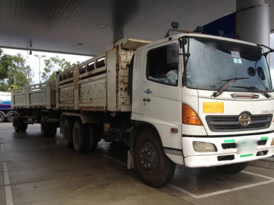 รถฮีโน่ 10 ล้อดั้ม 260 แรงม้า ปี 47 ( ขายแม่/ลูก ) สนใจติดต่อ 081 - 6079515