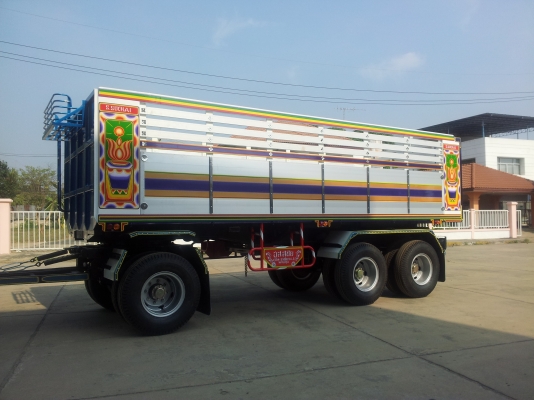 พ่วง3เพลาใหม่ สูง 1.80 เมตร ราคาพิเศษสุด 700,000 บาท