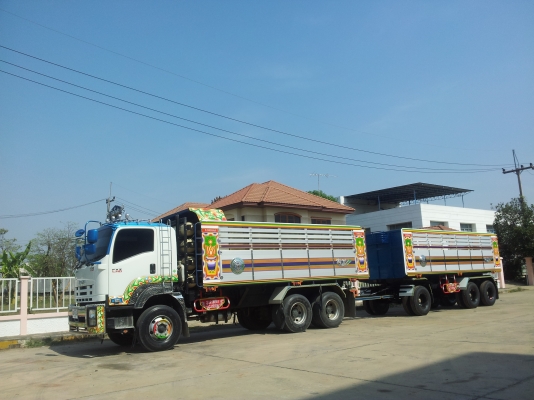 พ่วง3เพลาใหม่ สูง 1.80 เมตร ราคาพิเศษสุด 700,000 บาท