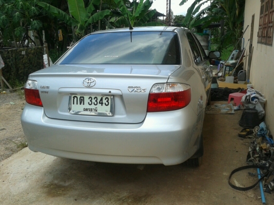 TOYOTA VIOS 1.5E เพาเวอร ไฟฟ้า เอบีเอส ปี2005 เกียรออโต้