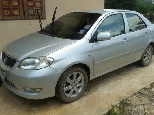 TOYOTA VIOS 1.5E เพาเวอร ไฟฟ้า เอบีเอส ปี2005 เกียรออโต้