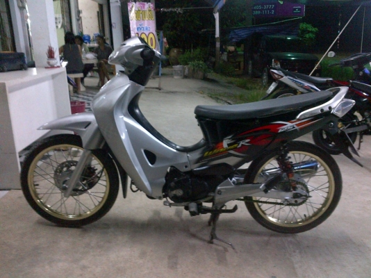 ด่วน!เวฟ125R สภาพแต่งสวย ปี48 รถเครื่องเดิมแน่นๆ พร้อมใช้ ทะเบียน+เอกสารโอน ภาษีไม่หมด 088-2197709