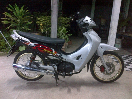 ด่วน!เวฟ125R สภาพแต่งสวย ปี48 รถเครื่องเดิมแน่นๆ พร้อมใช้ ทะเบียน+เอกสารโอน ภาษีไม่หมด 088-2197709