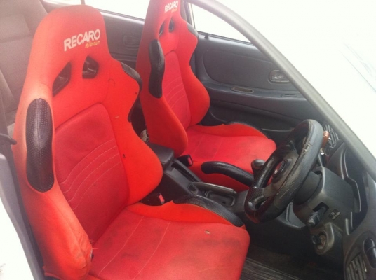 ขายE-CAR วาง4G93เทอร์โบ ติดแก๊สLPGประหยัดสุดๆ สีสวย เบาะRECARO แม็กขอบ17 พร้อมใช้งาน