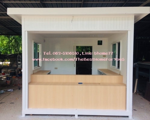บ้านกาแฟสด ร้านขายของแบบมาใหม่ พร้อมส่งและรับตามแบบ
