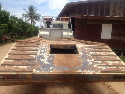 ขายเทรนเลอร์ลากแบ็คโฮ  ไอ้หลงMA