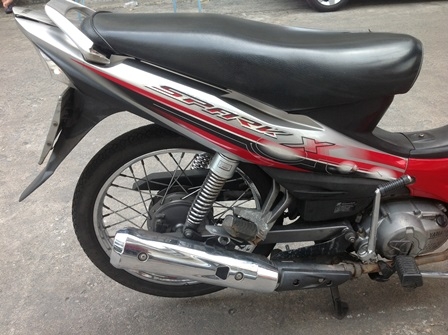 Spark 110Xหน้าตั้กแตน พรบ ภาษีครบ รถกรุงเทพ