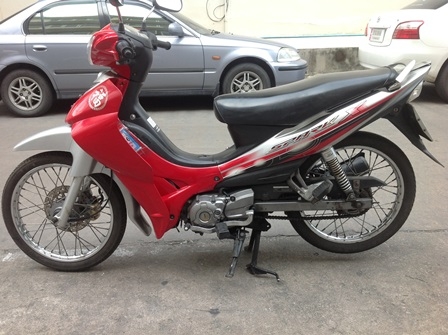 Spark 110Xหน้าตั้กแตน พรบ ภาษีครบ รถกรุงเทพ