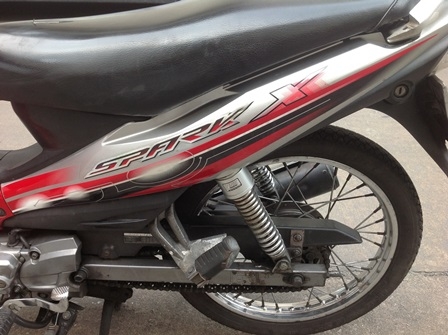 Spark 110Xหน้าตั้กแตน พรบ ภาษีครบ รถกรุงเทพ