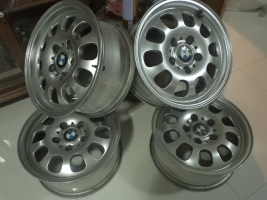 ขายล้อเเม๊ก bmw ขอบ 16"(5 รู/120)
