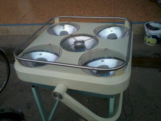 ขายไฟผ่าตัดขนาด 70 x 70 cm. พร้อมขาไฟ