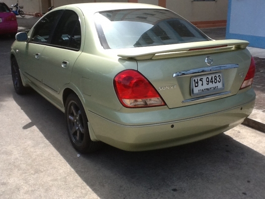 รถบ้านจัดไฟแนนซ์ได้เต็ม Nissan sunny สภาพนางฟ้าสวยสุดในรุ่นรับประกันเห็นรถแล้วต้องชอบ