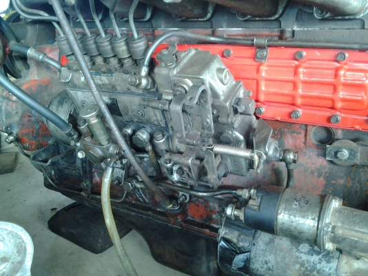 Hino เครื่อง EH700 เพิ่งยกลงครับ ฟิตใหม่เสร็จละคับ