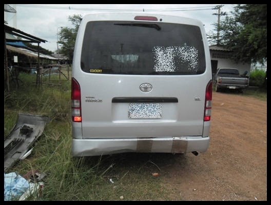 รถตู้โตโยต้า ขายตามสภาพ เครื่องติดได้ขับได้ ขายด่วนๆ