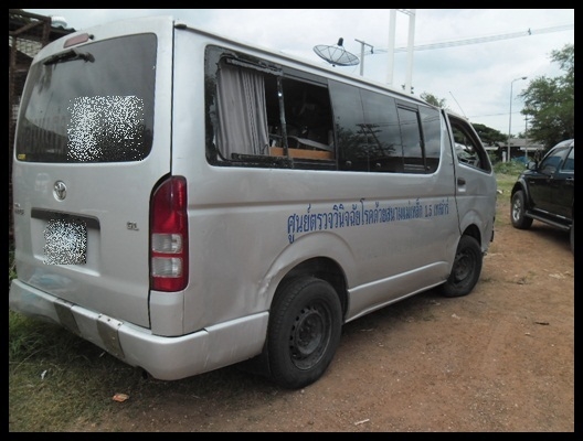 รถตู้โตโยต้า ขายตามสภาพ เครื่องติดได้ขับได้ ขายด่วนๆ