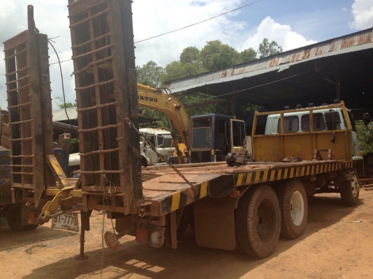 ***ขายแล้วครับขอบคุณ Truck2handขาย 10ล้อท้ายลาดขึ้นรถเกี่ยว/PC200 ISUZU 175HP เครื่องวาง6BG1 175HP(ลงเล่ม) อึดทน ช่วงล่าง/คัสซีหัวยาว เก็บงานแล้ว เดิม2เพลาก่ายถอดออก1 ท้ายลาดพร้อมหางไฮฯสภาพดีไม่ผุไม่หัก หัวROCKY (ลงเล่ม) สภาพดีไม่ผุภานในสวยคอนโซลครบ เบรคล