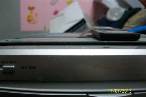 จอpop-upไพโอเนีย avx-7650 รีโมทครบ =1800 พร้อมส่ง EMS