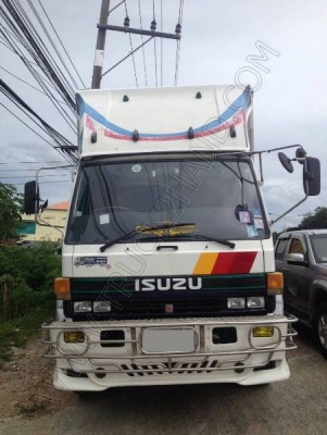นาทีทองครับ***รถบรรทุก 10 ล้อ ตู้เปียก  ยี่ห้อ ISUZU รุ่น ROCKY