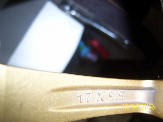 แม็กขอบ 17 x 9.5  1คู่