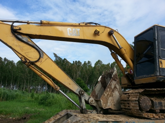 ขายด่วน รถแม็คโค CAT E120BZ บูมยาวพิเศษเอกสารชุดจดทะเบียน