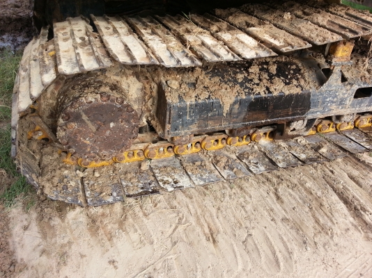 ขายด่วน รถแม็คโค CAT E120BZ บูมยาวพิเศษเอกสารชุดจดทะเบียน