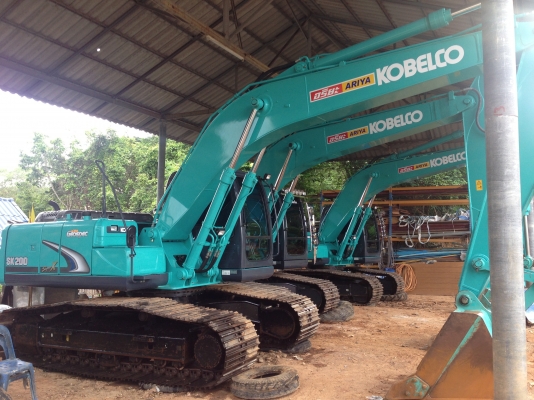 รถแบ็คโค KOBELCO MARK8 SUPER X SK200 YN-12