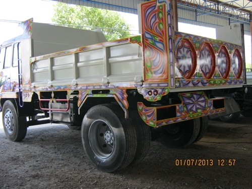 ขายรถบรรทุกหกล้อดั้มิซูบิชิ ยูโร 2 FK 457Hเครื่อง6D16 เครื่อง 220 แรงม้าเทอร์โบ