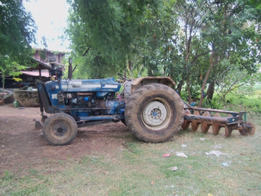 มัดจำแล้ว ตกลง275,000ครับ ขายรถไถฟอร์ด 6600 T5 พร้อมใช้ มีดดันหน้าไคเฮงหลี หาง6 CMT