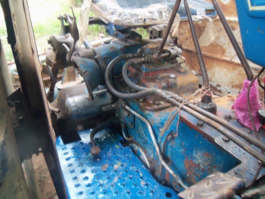 มัดจำแล้ว ตกลง275,000ครับ ขายรถไถฟอร์ด 6600 T5 พร้อมใช้ มีดดันหน้าไคเฮงหลี หาง6 CMT