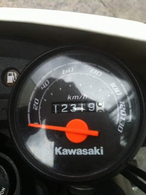 Kawasaki D Tracker 125 ปี 2554