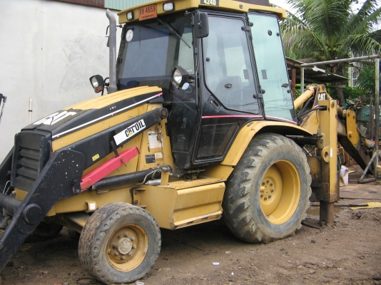 ปรับลดราคาครับ  ฝากขาย!!! รถตักหน้าขุดหลัง cat 424 D