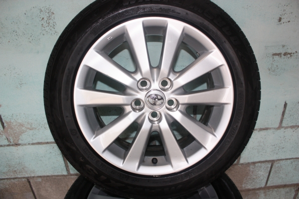 แม็กเดิม toyota 5รู 100 พร้อมชุด 4 วง ขอบ 16