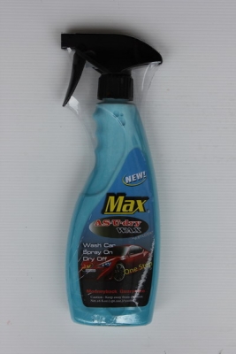 MAX AS-U-dry WAX น้ำยาเคลือบเงาสี สูตรฟิลม์ใยแก้ว (CARNAUBA+EMUTION)
