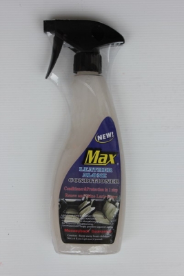 MAX LEATHER ALONE CONDITIONER เป็นน้ำยาเคลือบเงาและบำรุงรักษาหนังแท้และไวนิล