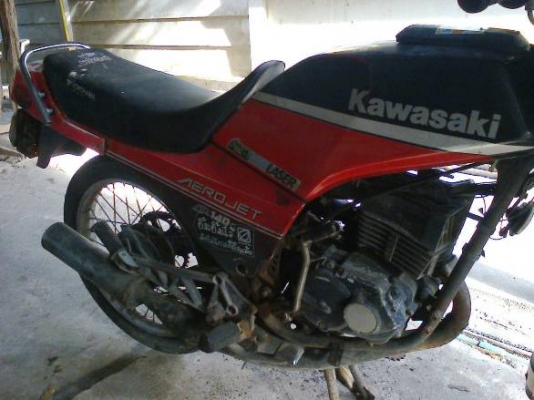 ขาย kawasaki  ปี2529  แอโร่เจ๊ท-140     4,900-